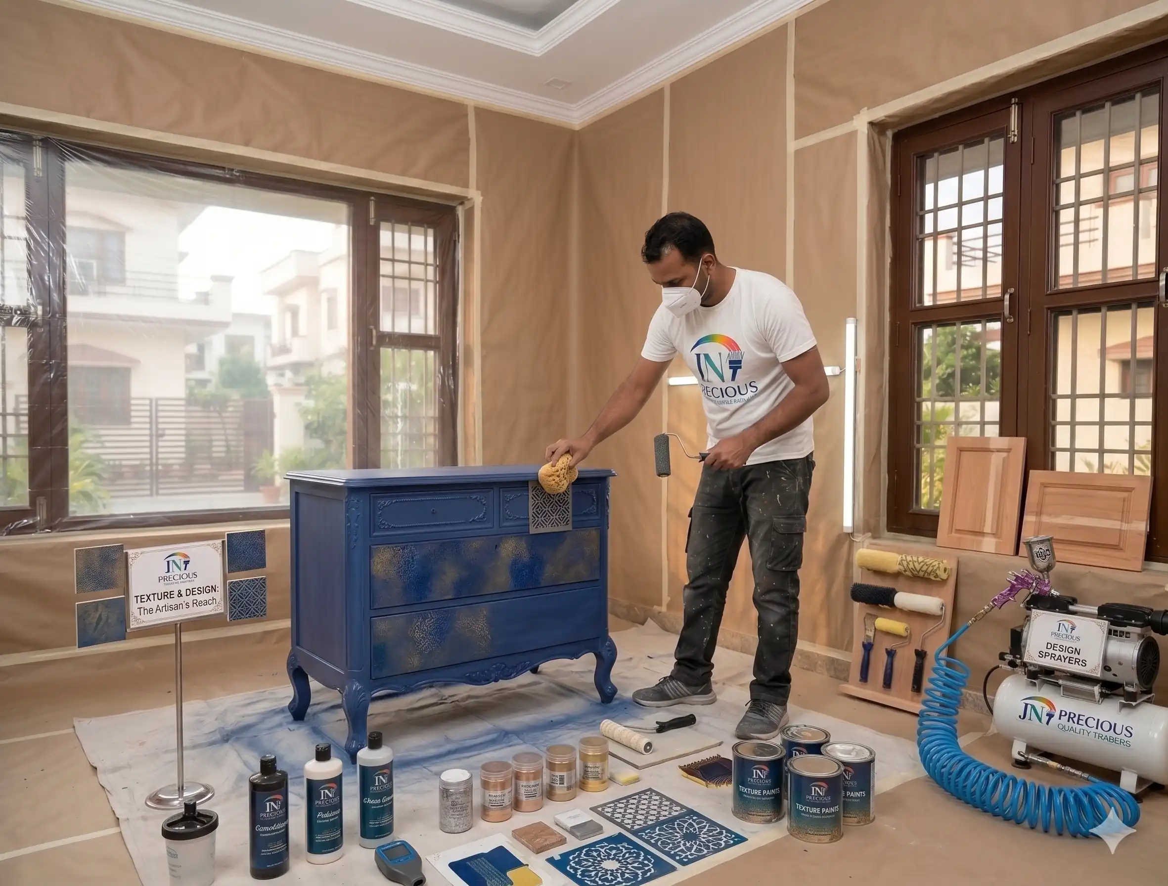 Texture & Design Painting Services | JN Precious Painting Service